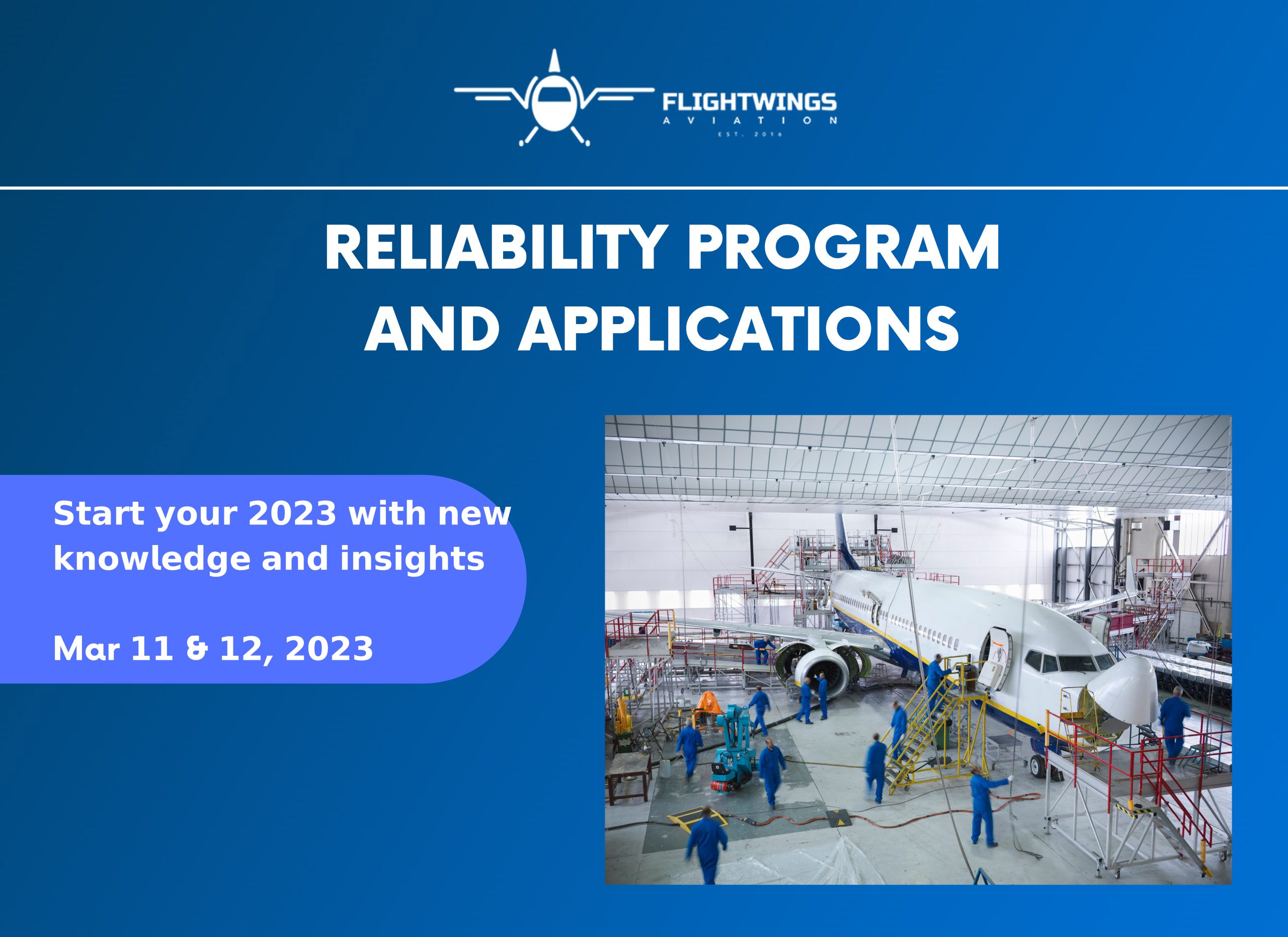 Reliability Program and Applications (HYBRID) F2F & Online